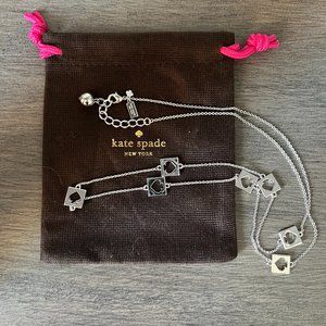 Silver Colored Kate Spade Necklace